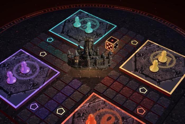 The Trial of the Throne board